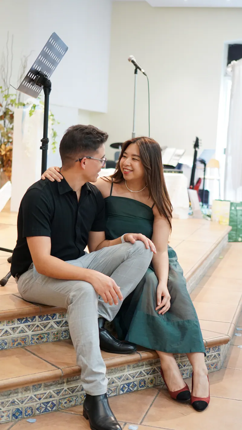 Foto de Ellice y Rubén